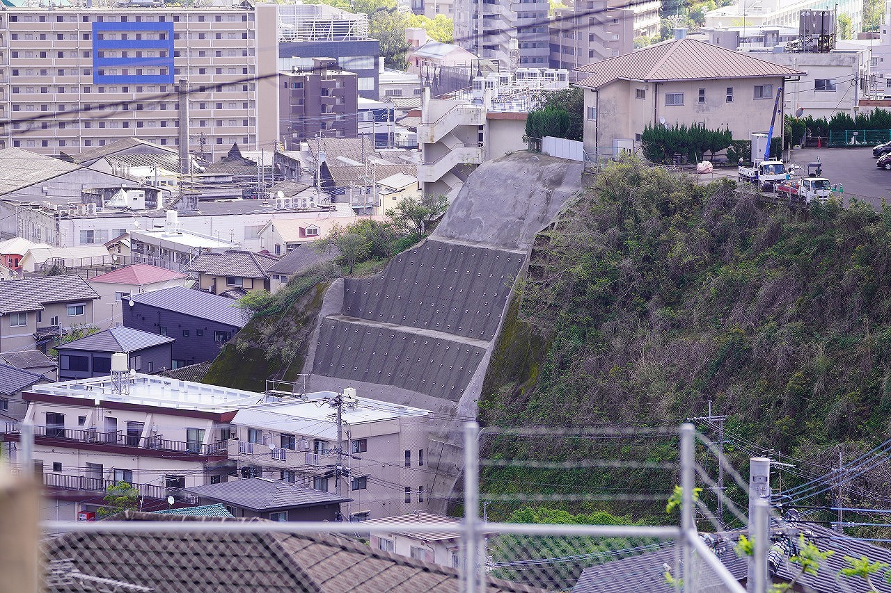 純心斜面崩落工事